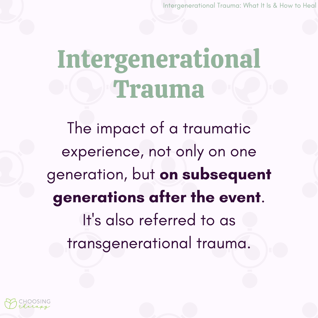 thesis statement on intergenerational trauma