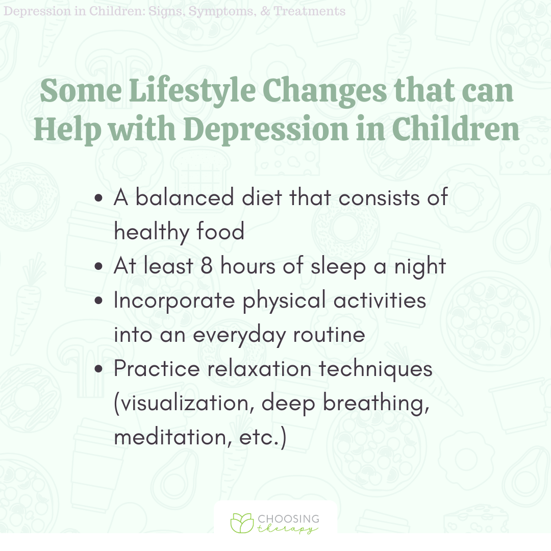 Lifestyle Changes That Can Help with Depression in Children