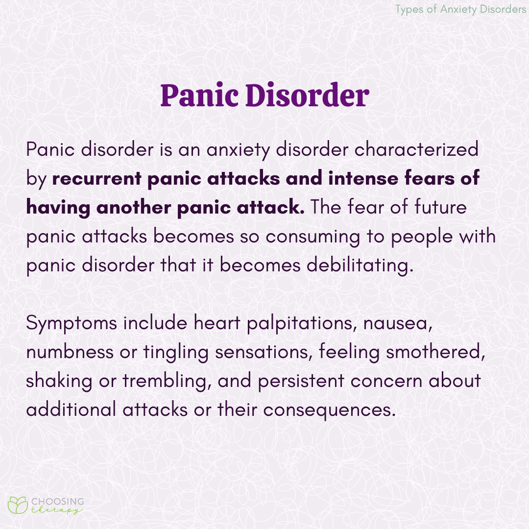 Panic Disorder Definition