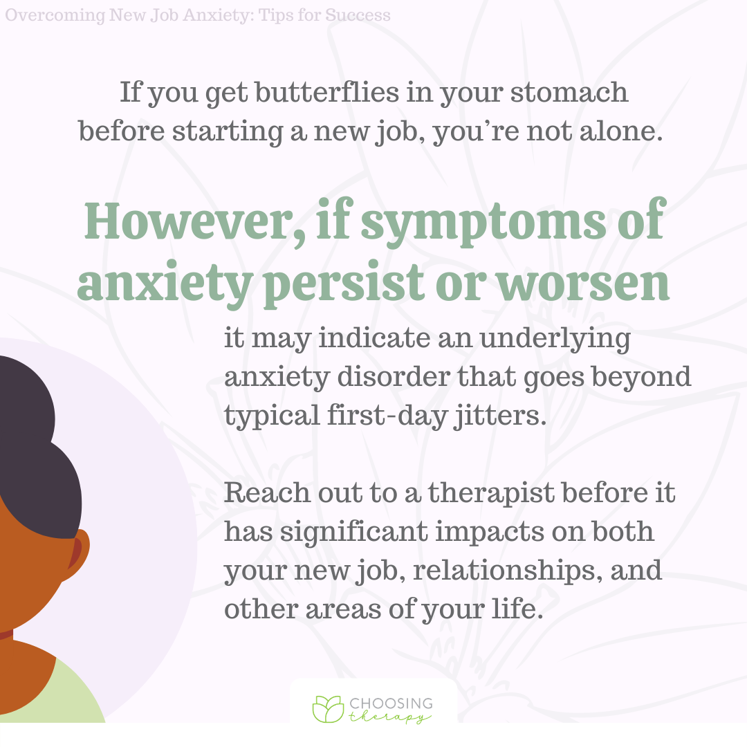 Possible Underlying Anxiety Disorders That Go Beyond New Job Anxiety