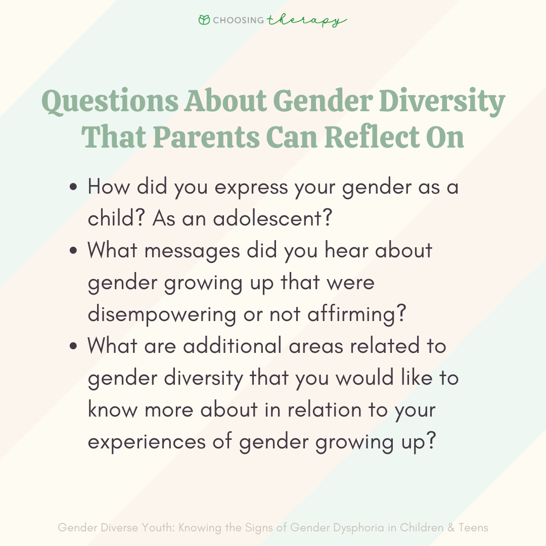 Questions About Gender Diversity That Parents Can Reflect On