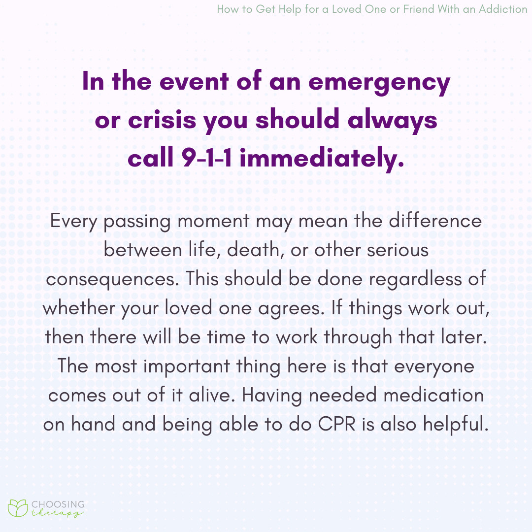 Responding to an Emergency or Crisis