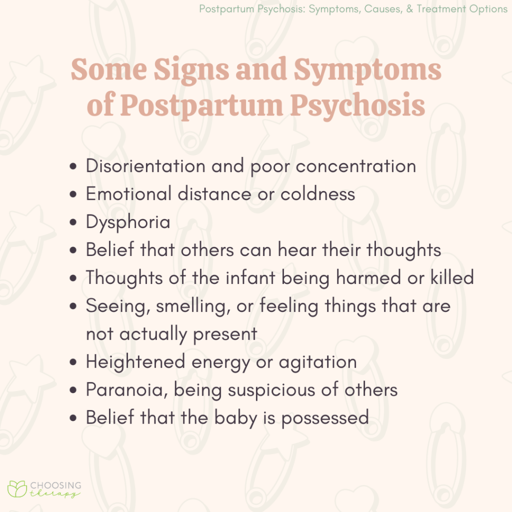 Postpartum Psychosis Symptoms, Causes, & Treatment Options