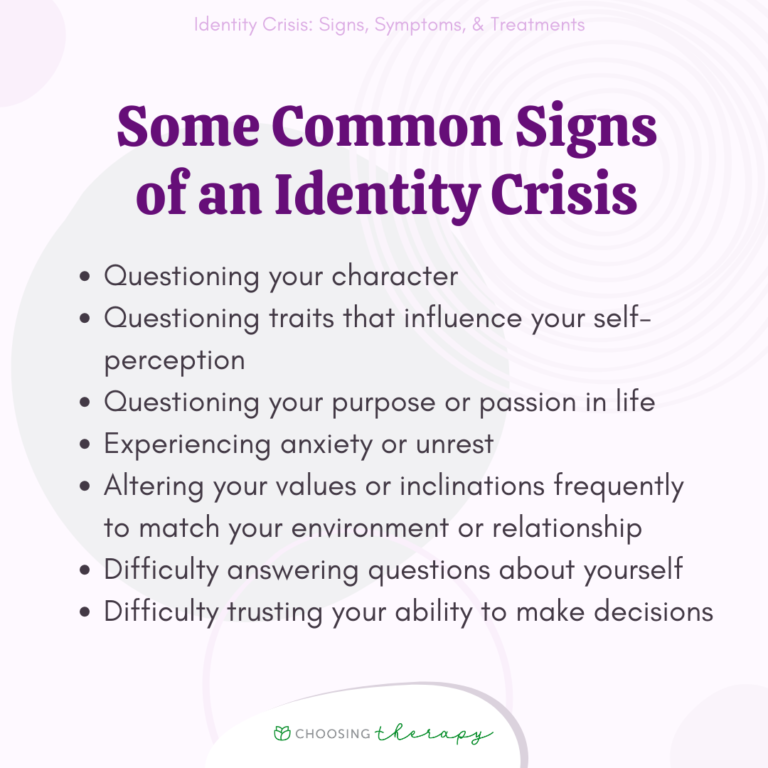 Signs of an Identity Crisis & What to Do About It