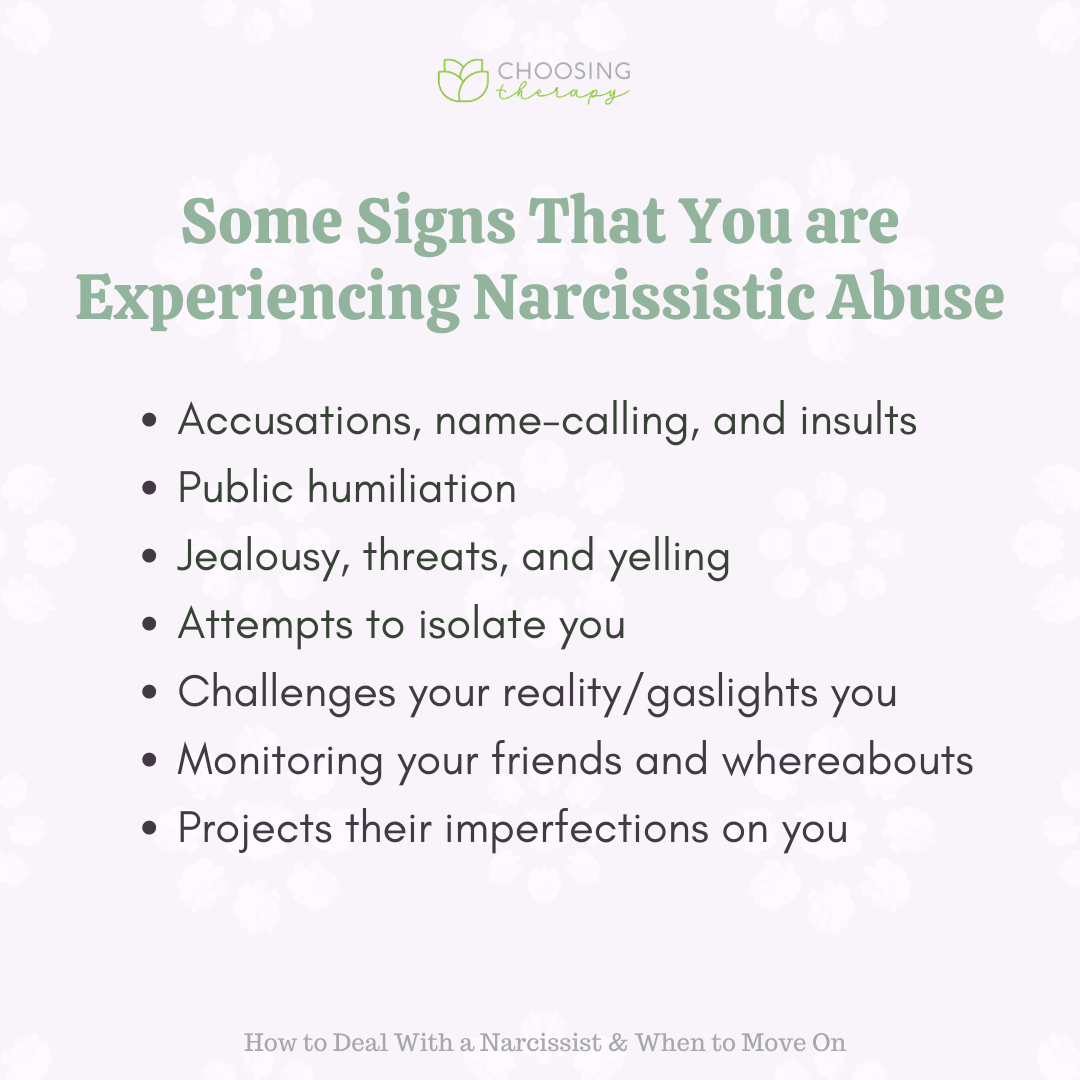 Signs of Narcissistic Abuse