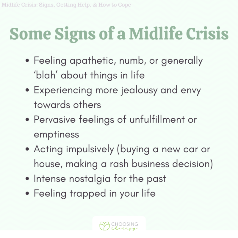 How to Cope With a Midlife Crisis
