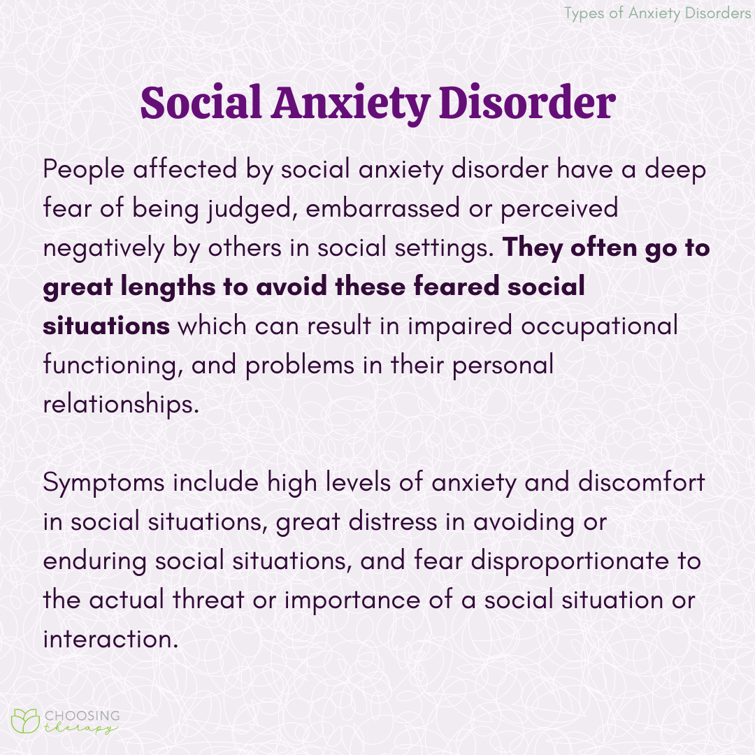 Social Anxiety Disorder Overview