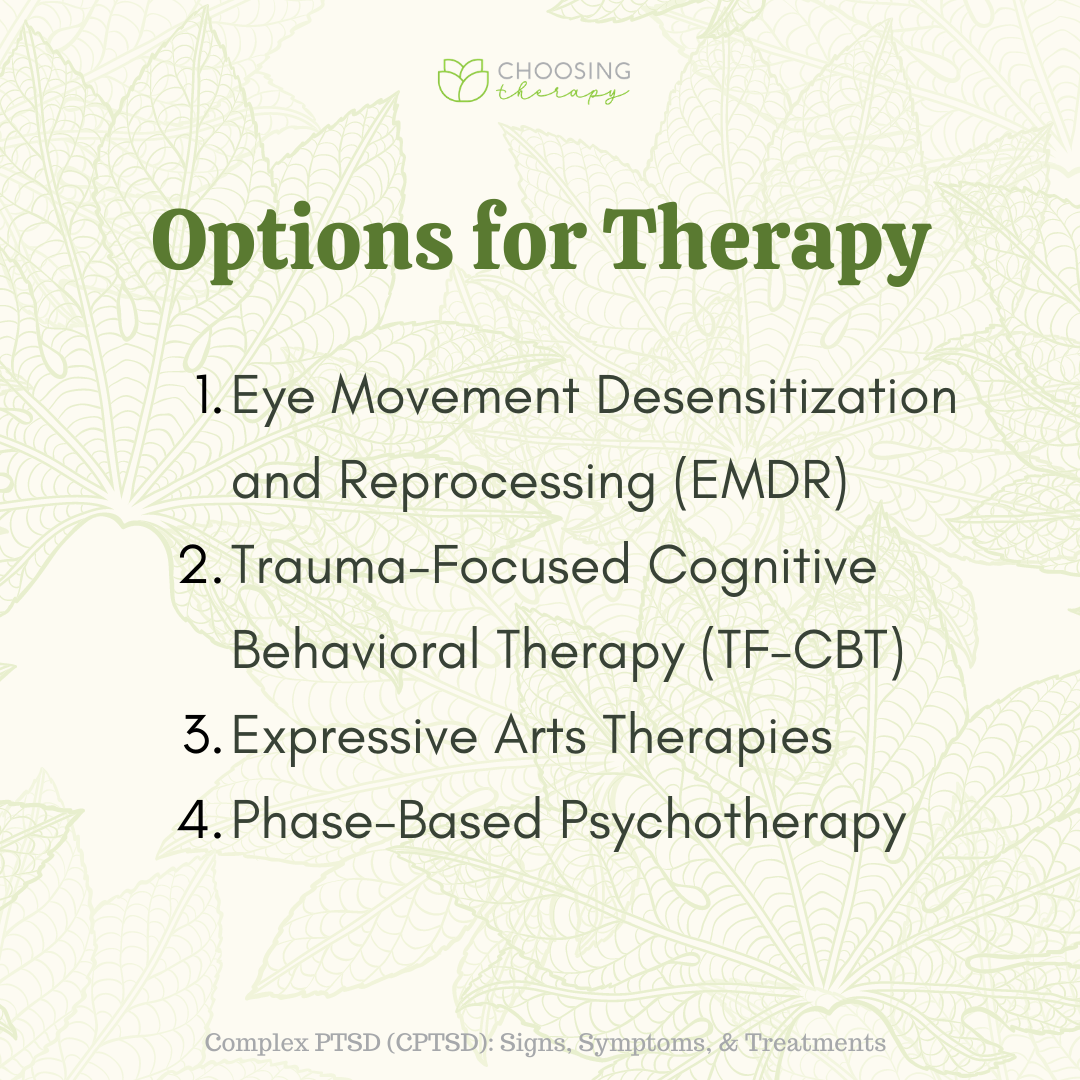 Therapy Options for Complex PTSD (CPTSD)