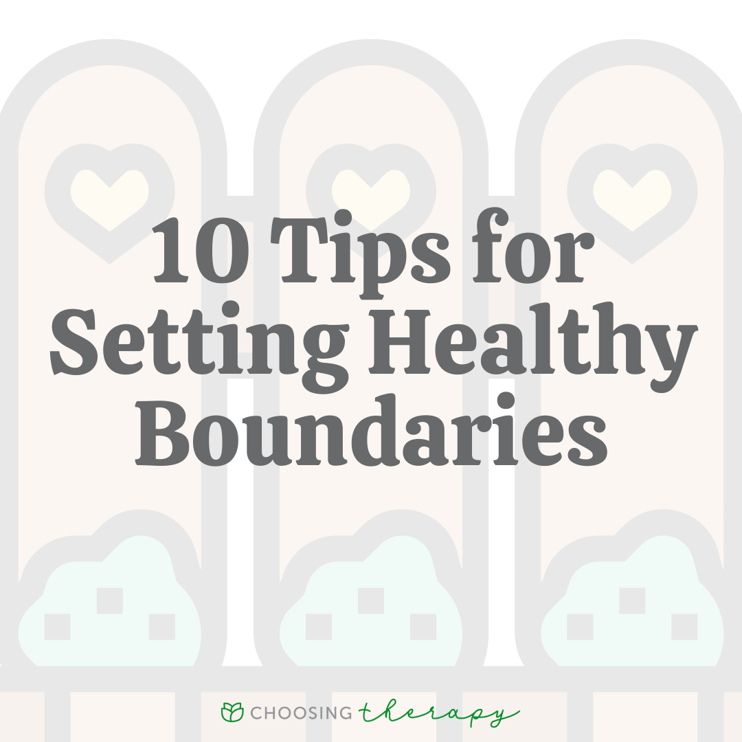 Tips for Setting Healthy Boundaries