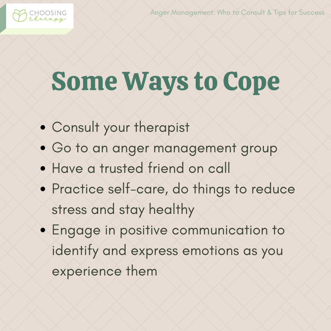 Ways to Cope with Anger
