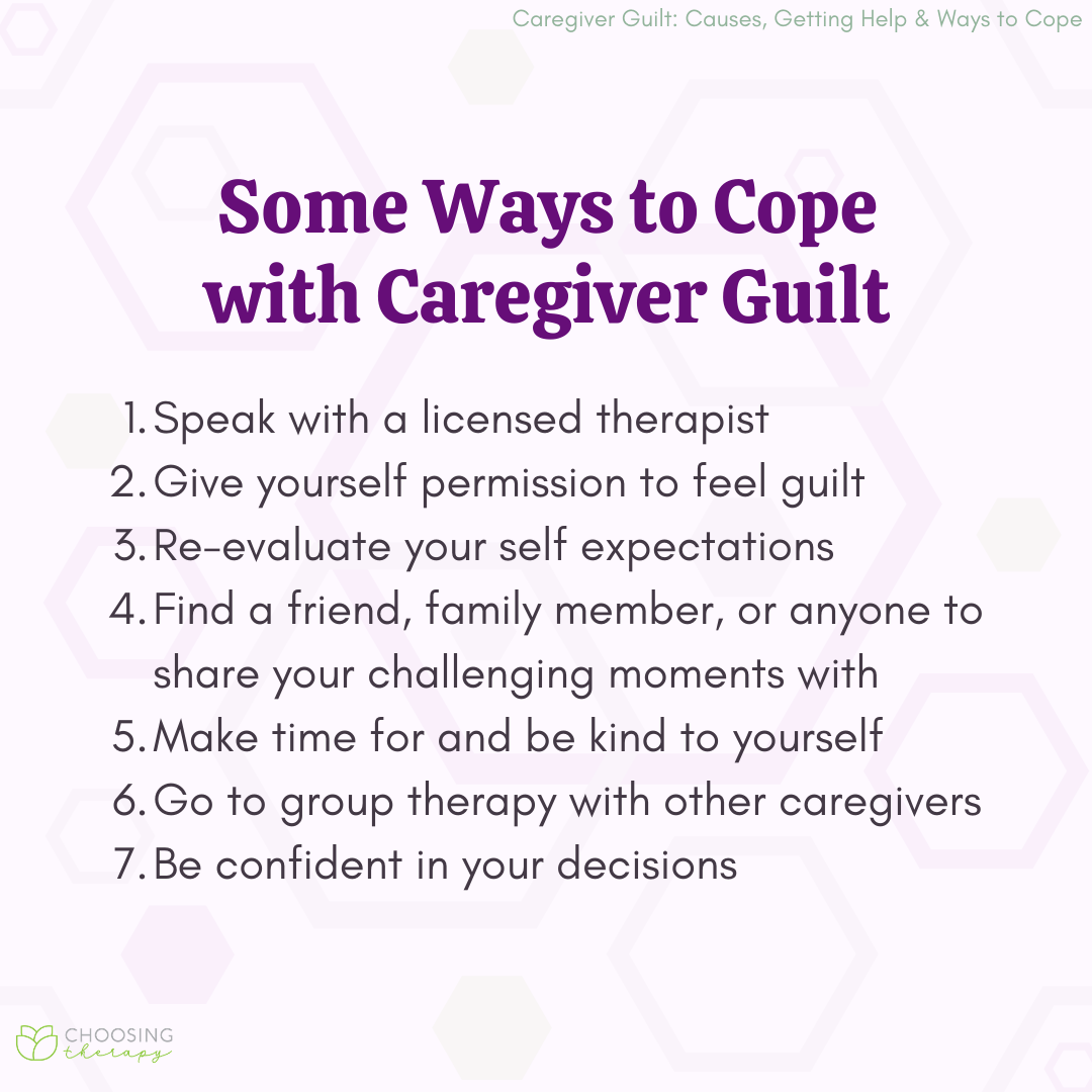 Ways to Cope with Caregiver Guilt