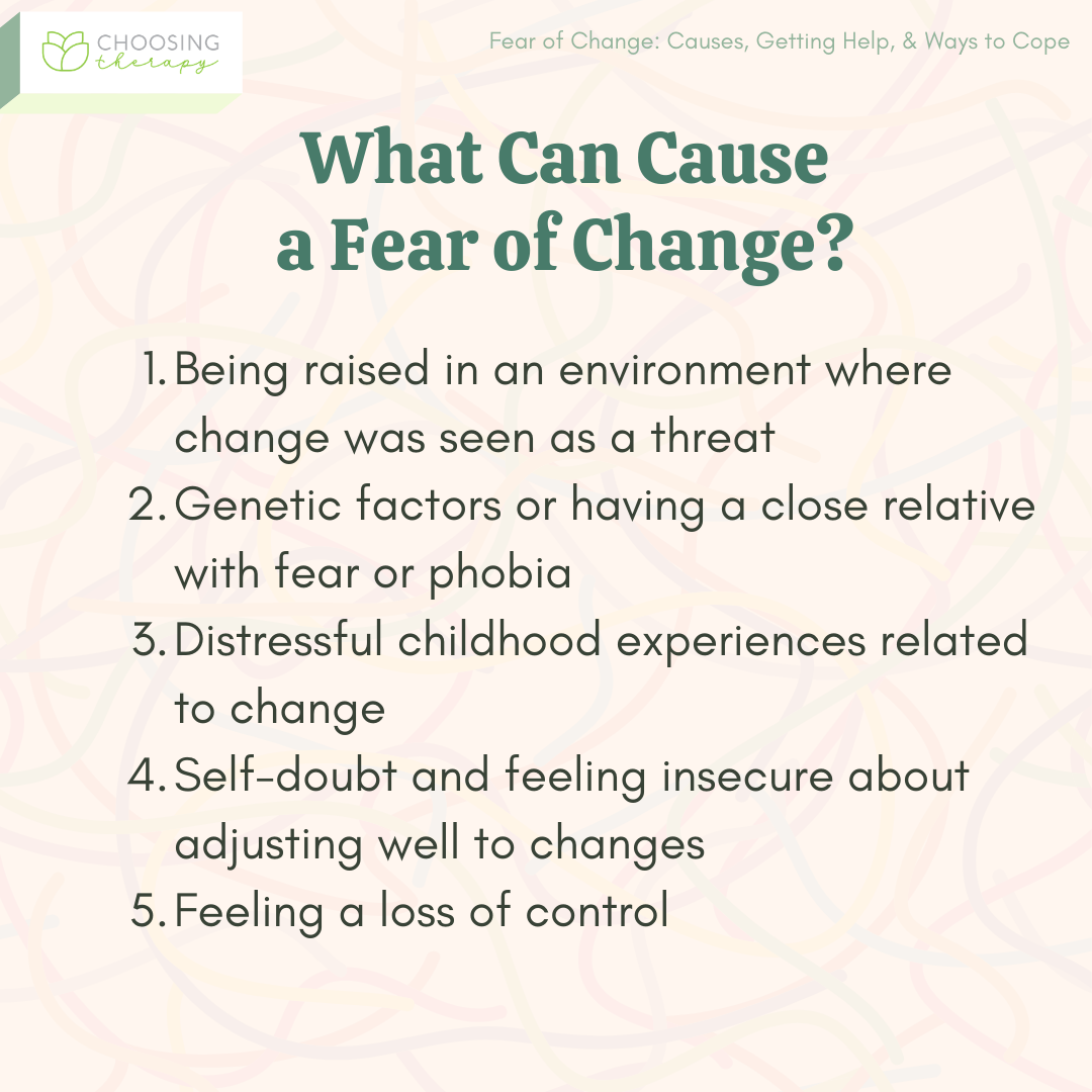 an essay on the fear of change