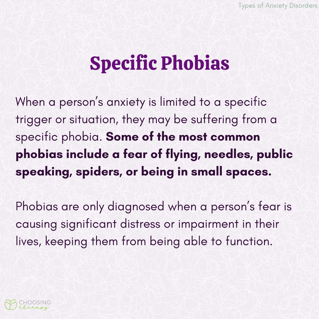 What are Specific Phobias