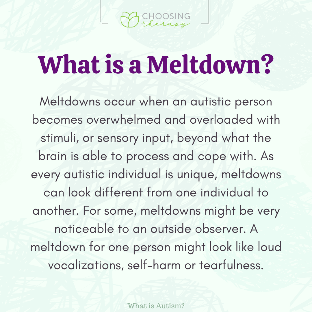 What is Autism Meltdown