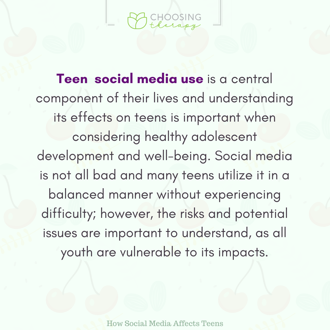 What is Teen Social Media Use