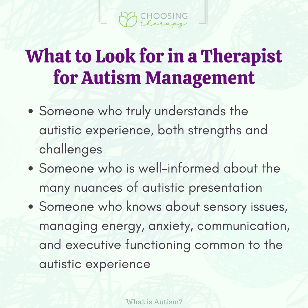 What to Look for in a Therapist for Autism Management