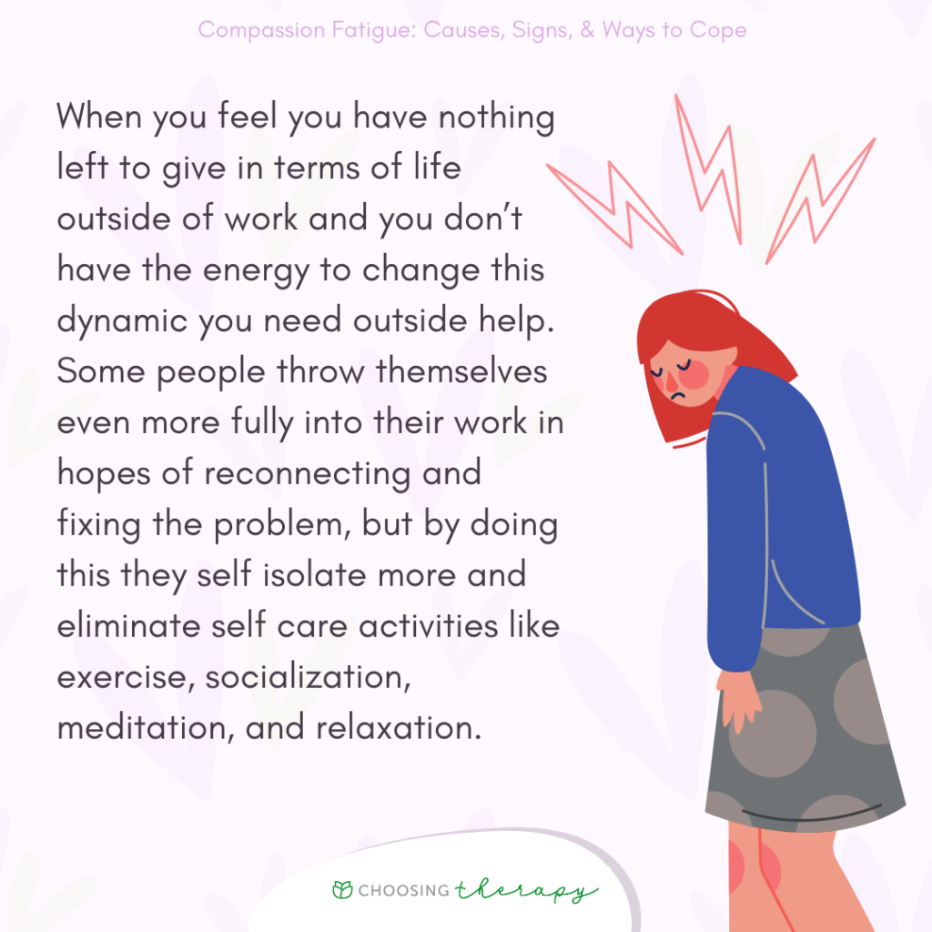 Compassion Fatigue Causes, Signs, & Ways to Cope