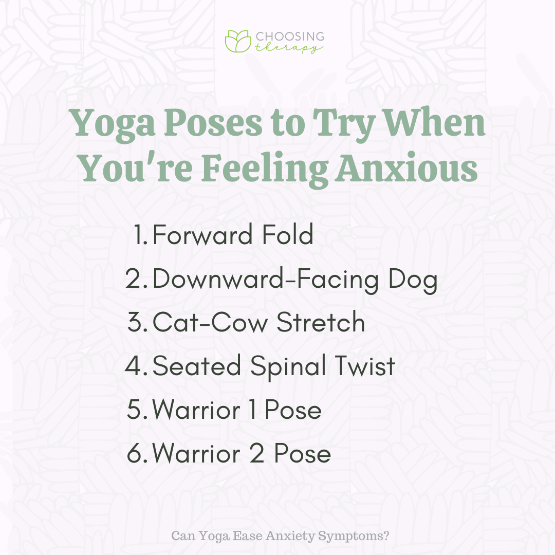 Yoga Poses to Try When You're Feeling Anxious