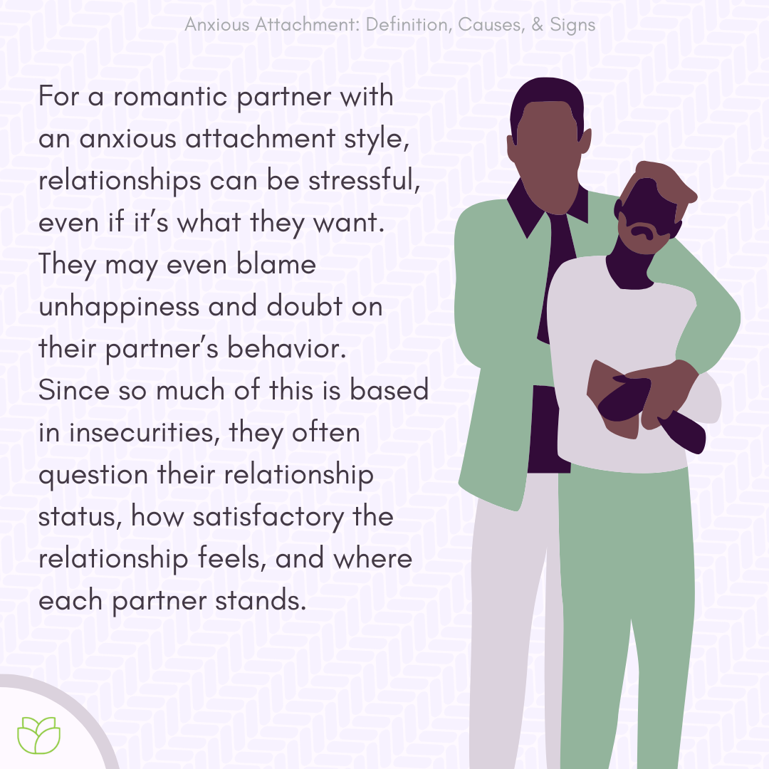 Effects of Anxious Attachment on a Relationship
