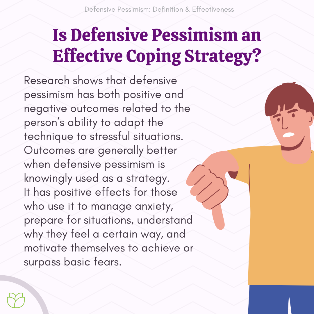 Is Defensive Pessimism an Effective Coping Strategy