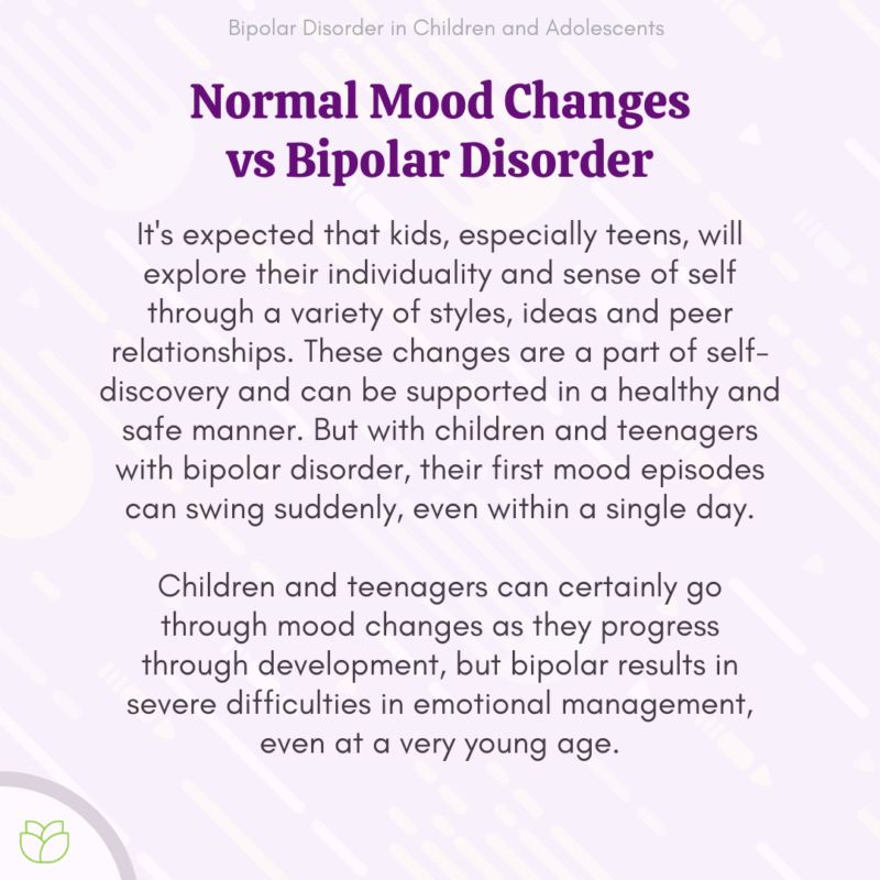 Bipolar Disorder in Children and Adolescents - Choosing Therapy