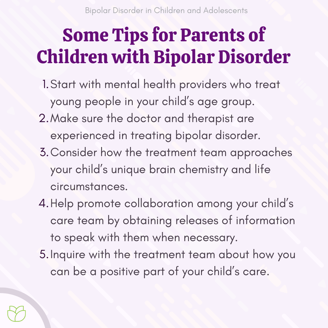 Tips for Parents of Children with Bipolar Disorder