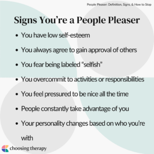 Signs You’re a People Pleaser