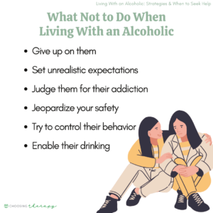 What Not to Do When Living With an Alcoholic