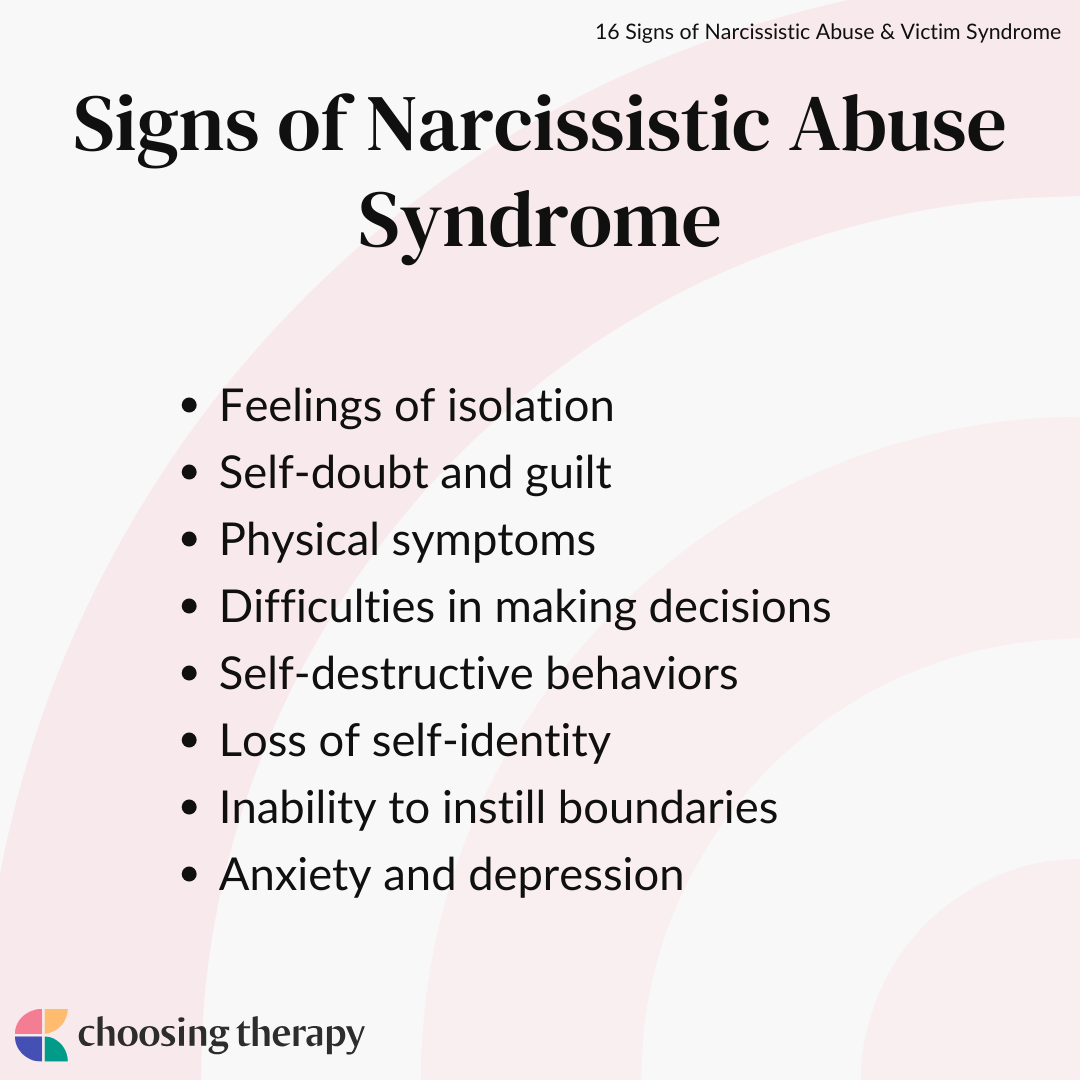 Strong Signs You Have Narcissistic Abuse Syndrome Kim Saeed 54 OFF