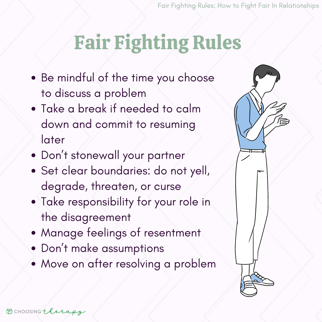 16 Fair Fighting Rules To Resolve Relationship Conflict