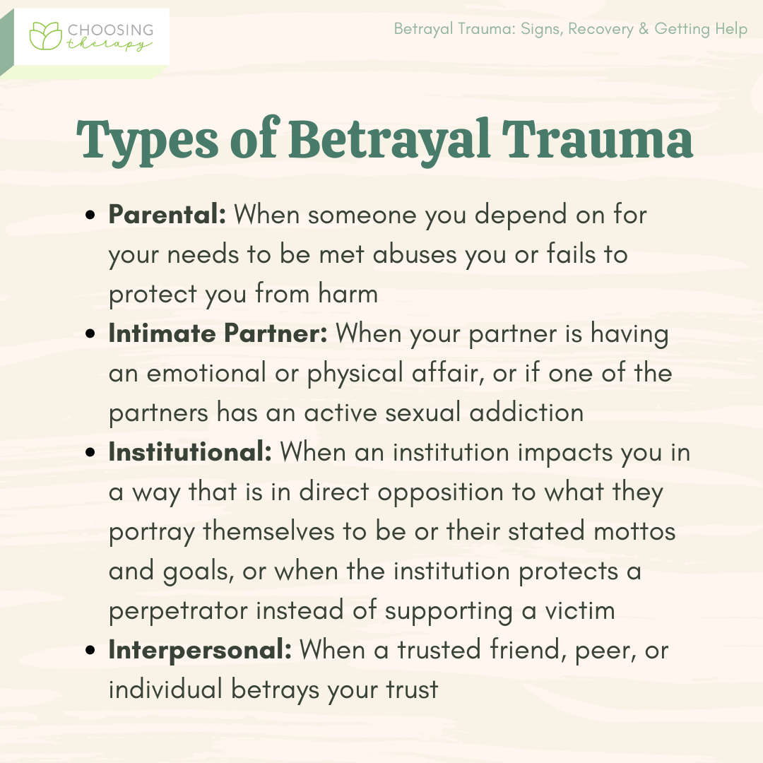 betrayal trauma