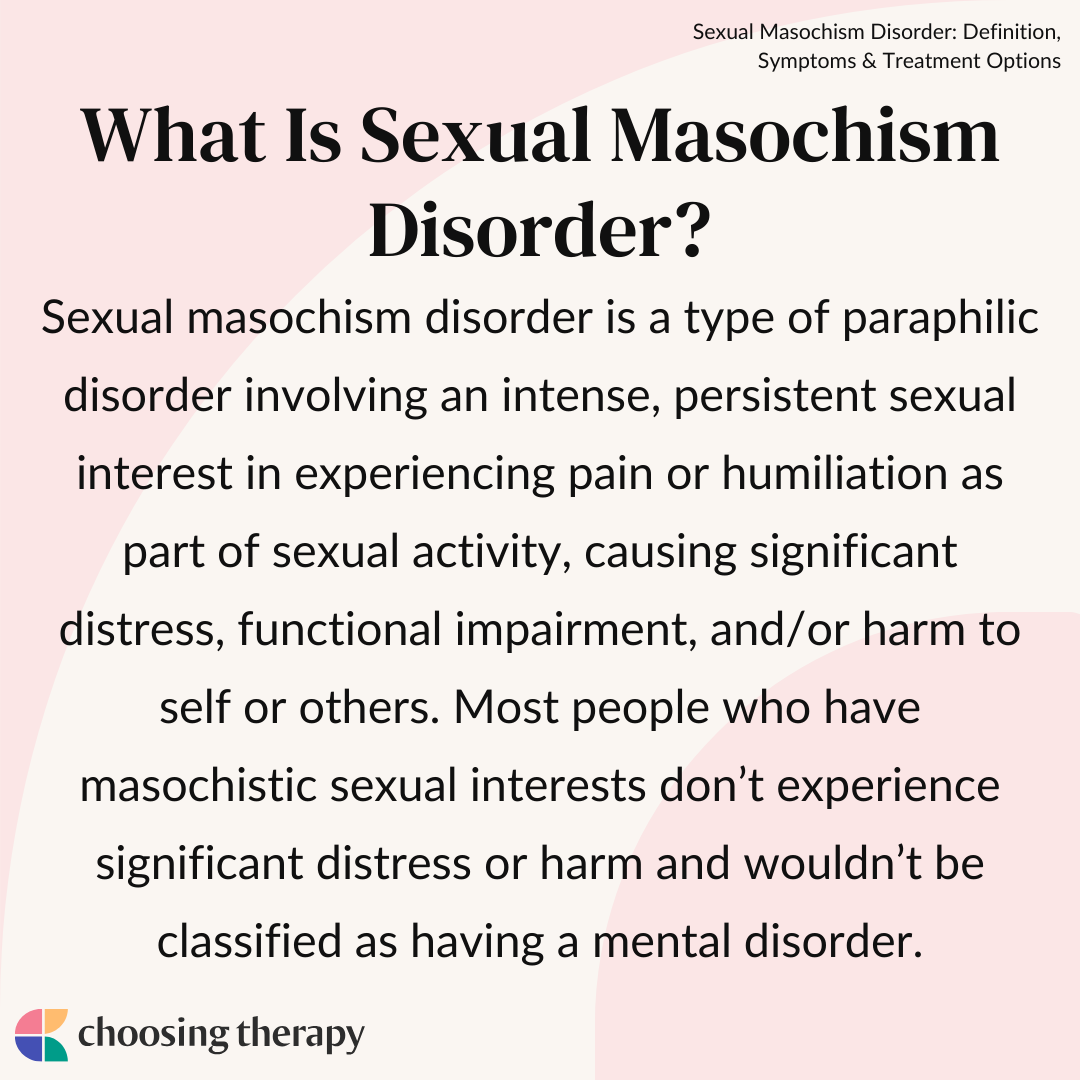 What Is Sexual Masochism Disorder