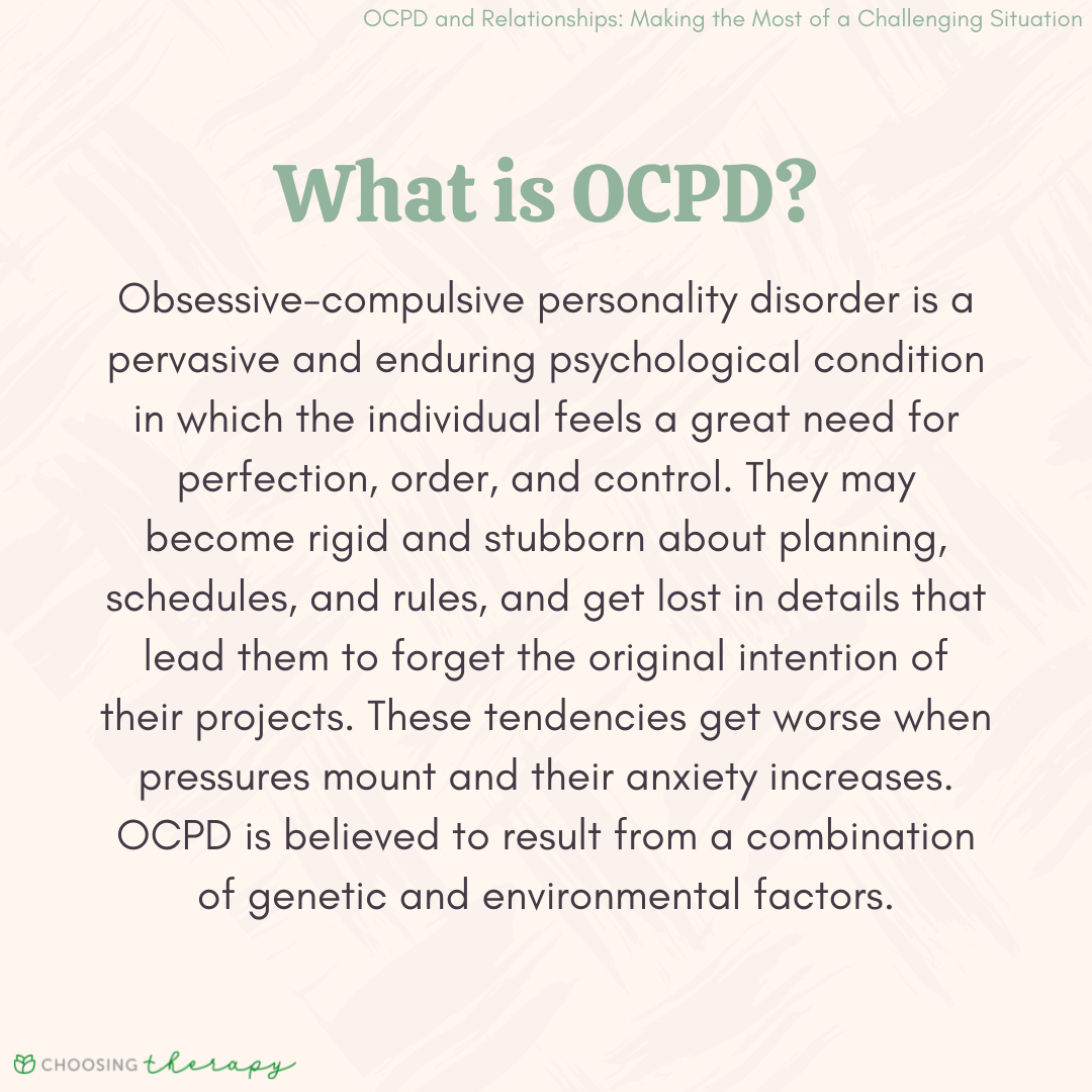 What is OCPD