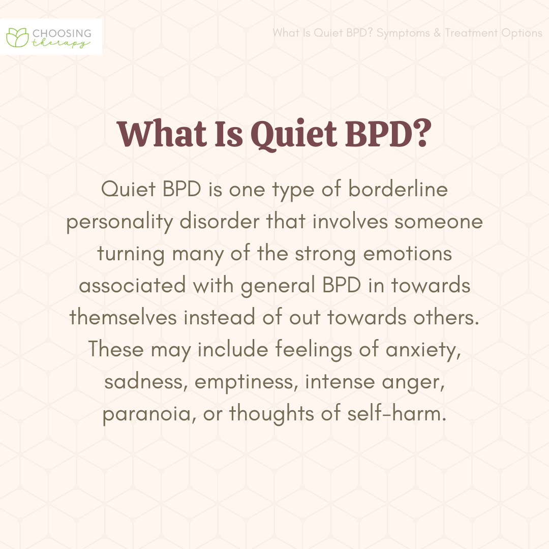 What Is Quiet BPD?