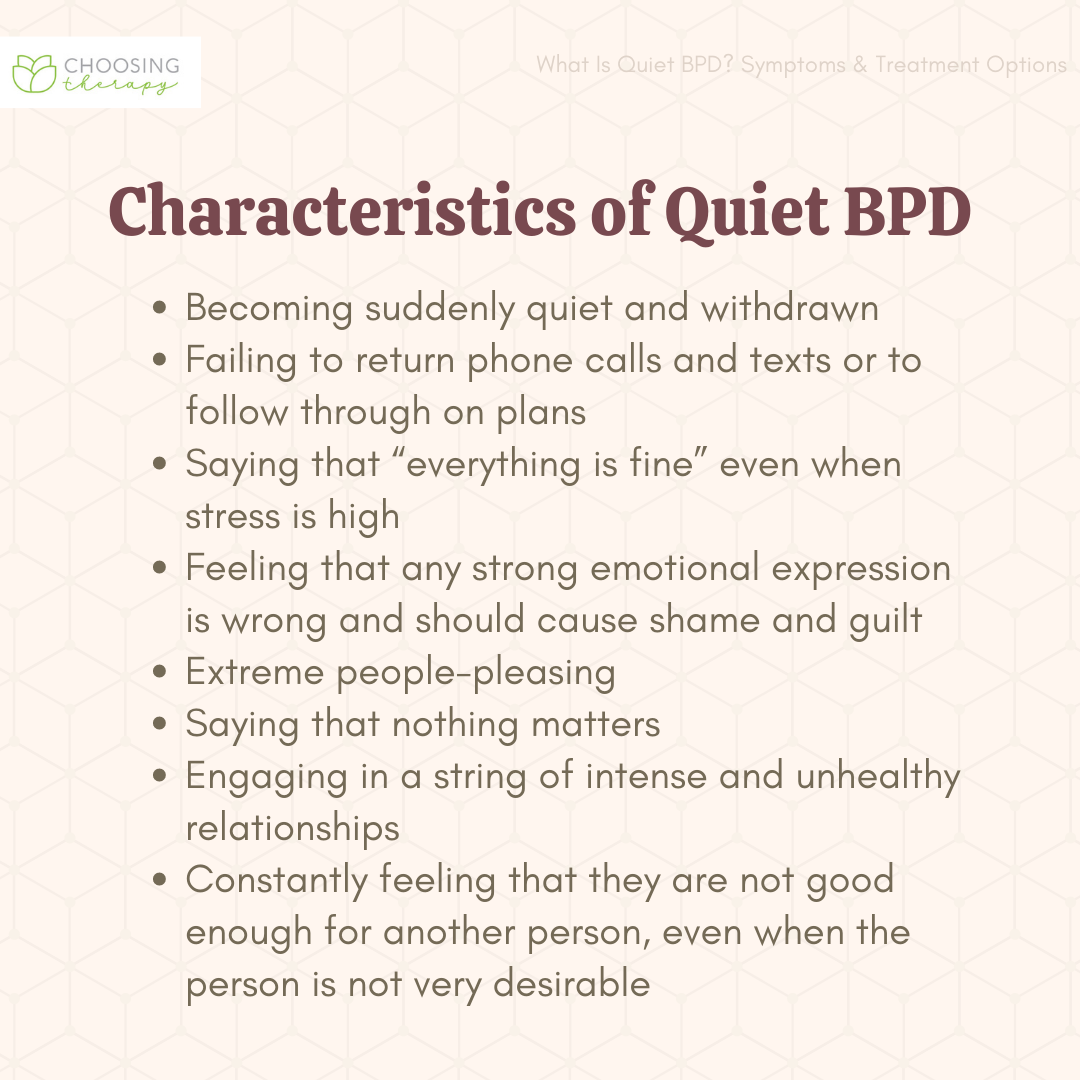 Borderline Personality Disorder Symptoms