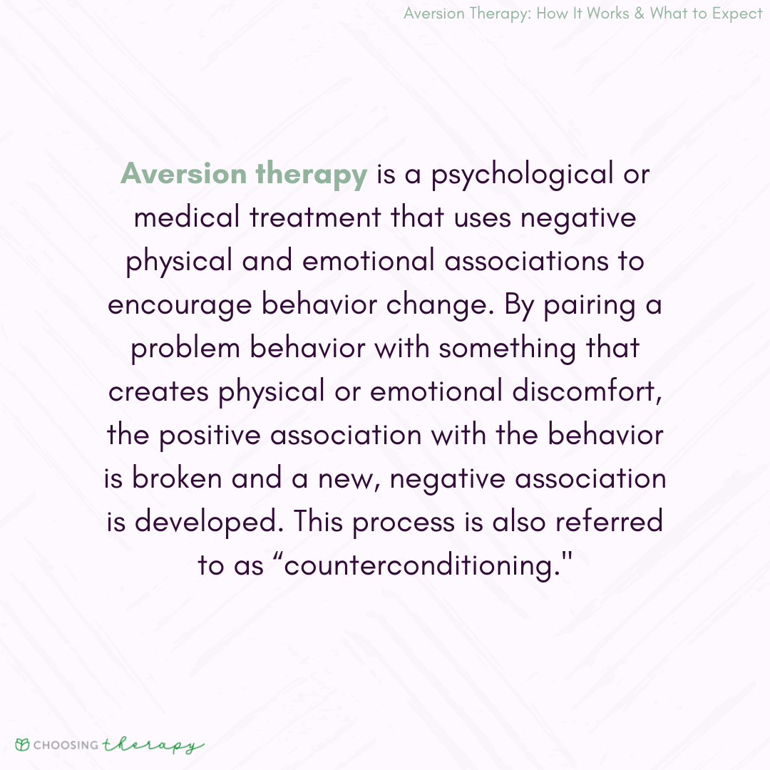 Aversion Therapy Definition