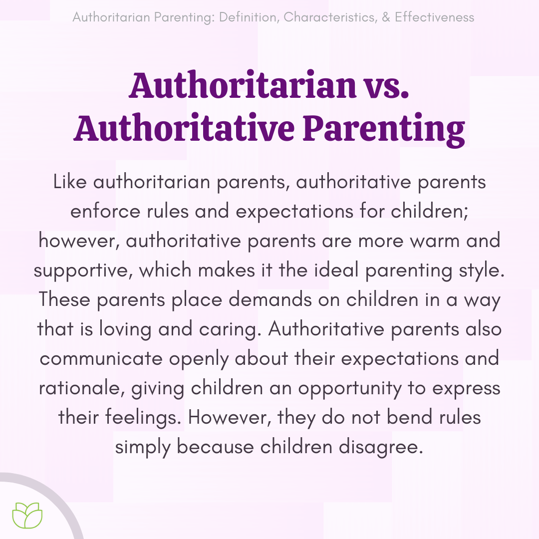 Authoritarian Parenting Characteristics & Drawbacks