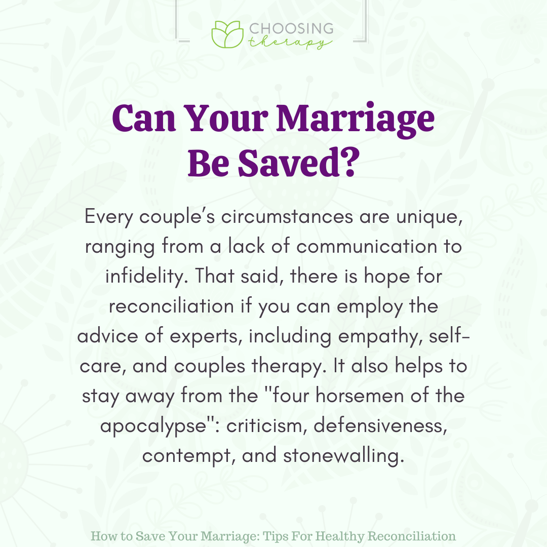 The World's Worst Advice On Save The Marriage System