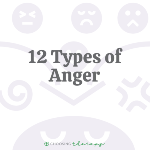 12 Types of Anger