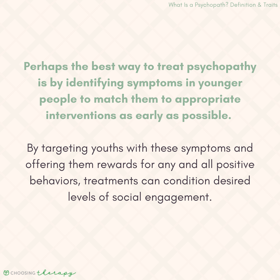 Identifying Symptoms Among the Youth as the Best Way to Treat Psychopathy