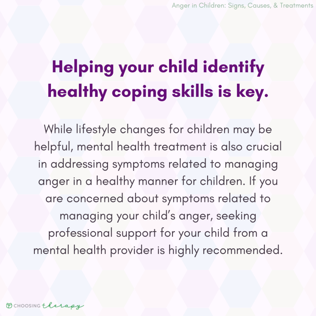 Managing Anger in a Healthy Manner for Children