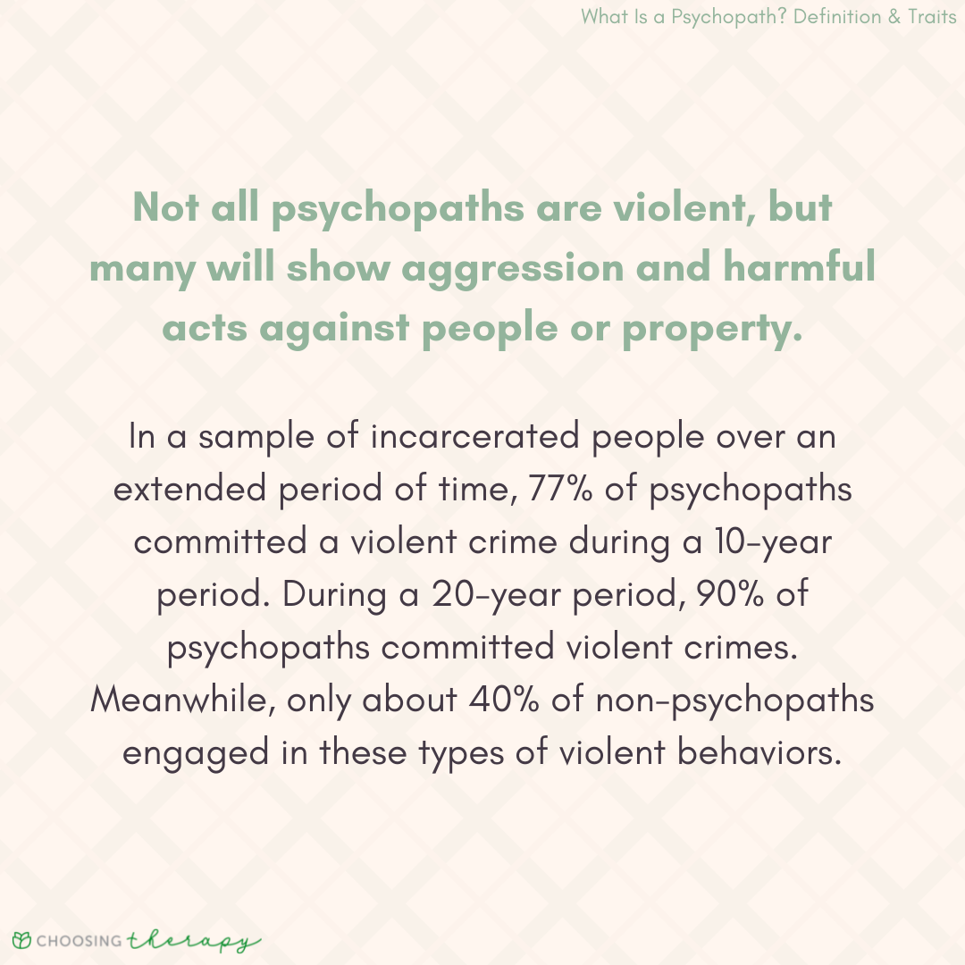 Violence Among Psychopaths
