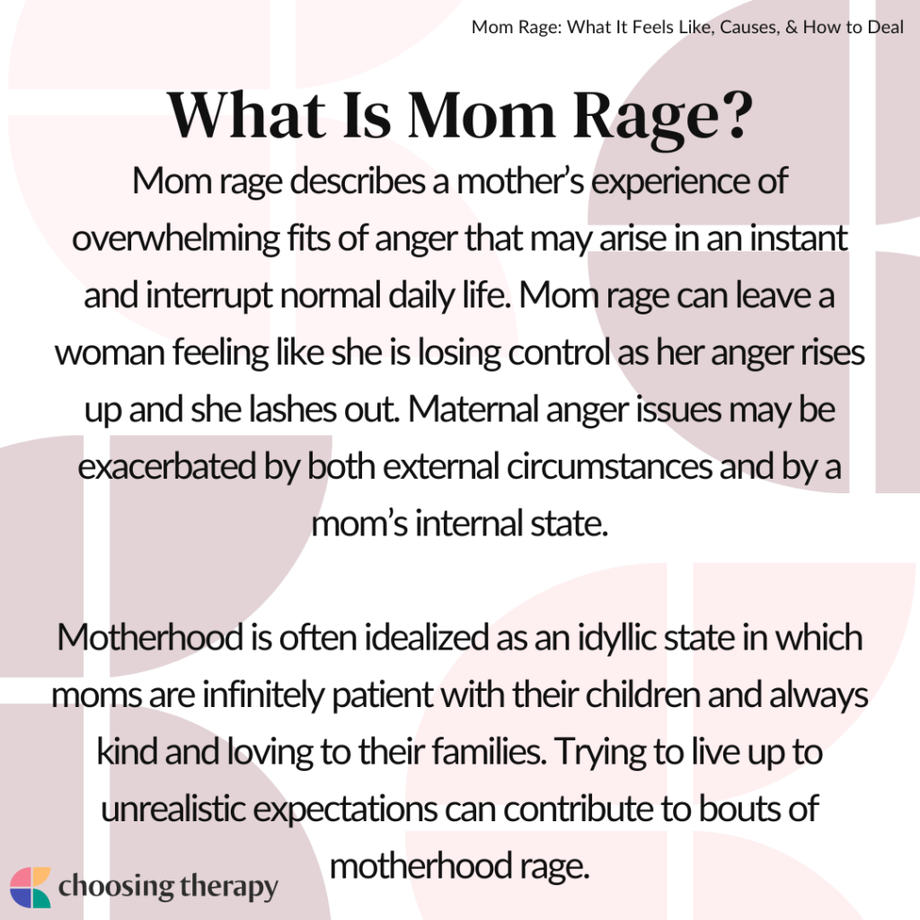 How to Deal With Mom Rage – Practical Tips From a Therapist