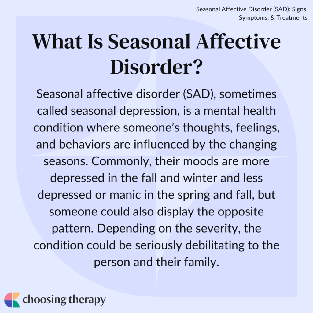 What Is Seasonal Affective Disorder