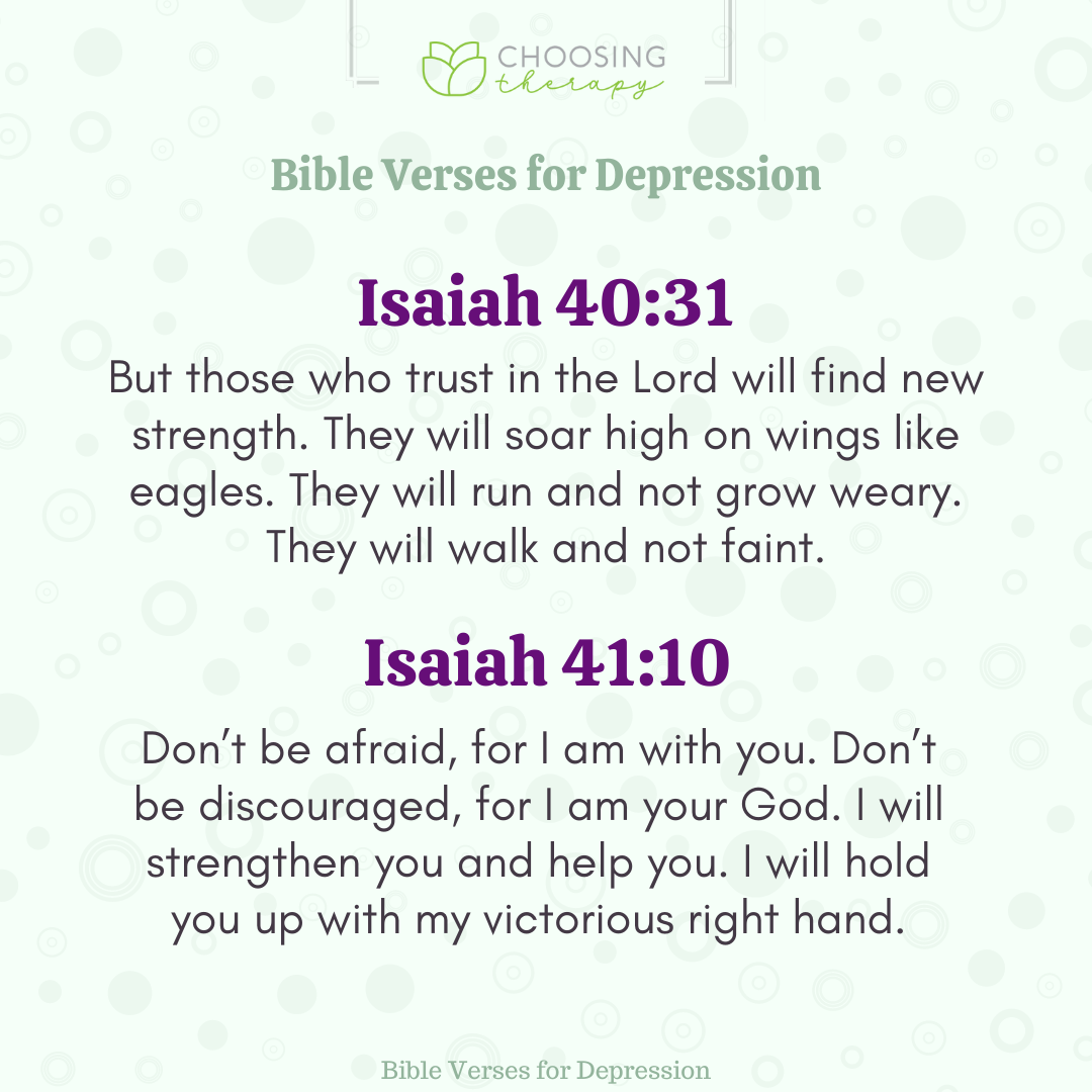 Bible Verses for Depression
