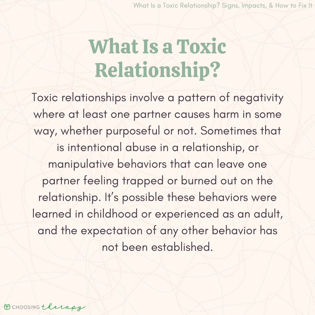 What Is a Toxic Relationship?