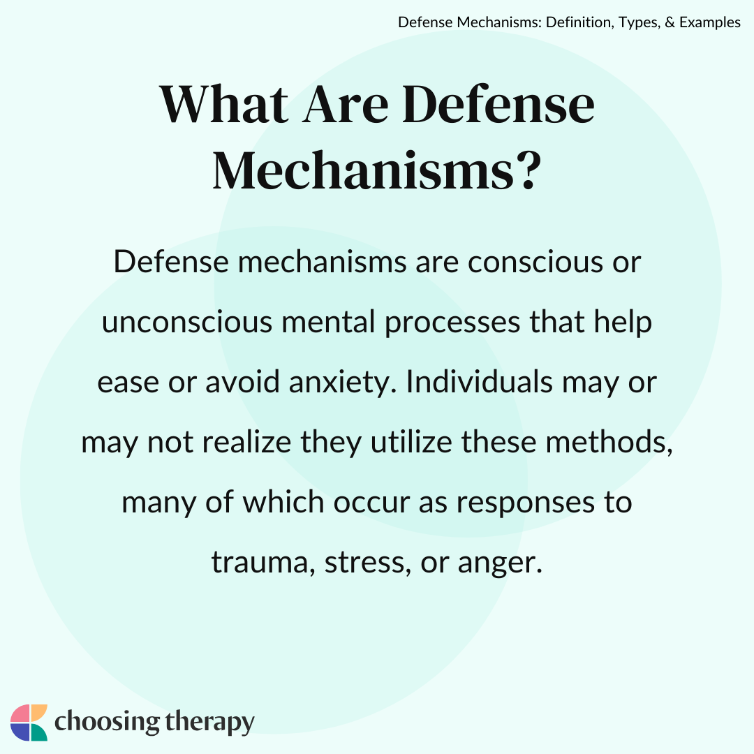 Defense Mechanisms Definition Types Examples Video Lesson 40 OFF