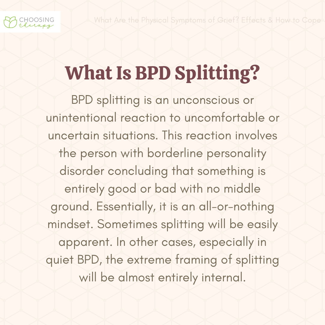 What Is BPD Splitting?