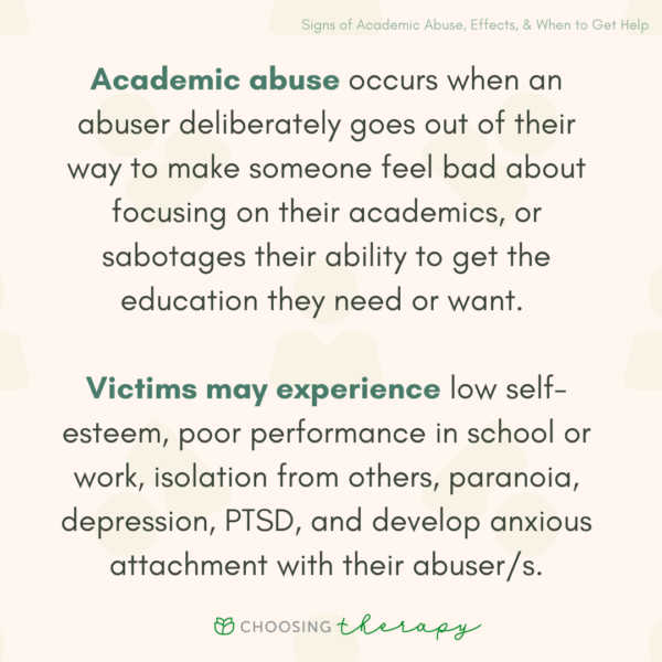 What Is Academic Abuse?