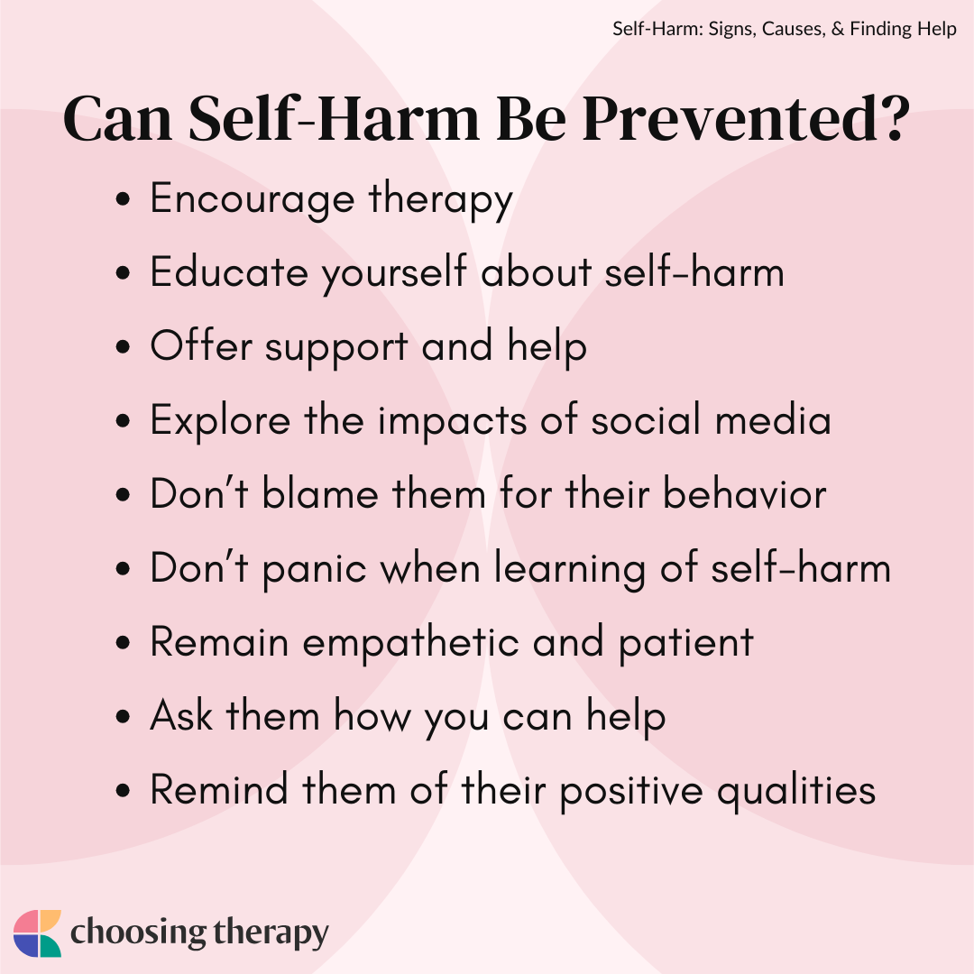 Can Self-Harm Be Prevented
